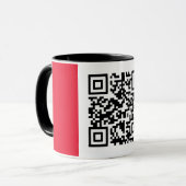 Genereer perfecte QR code naar de website fungfung Mok (Voorkant links)