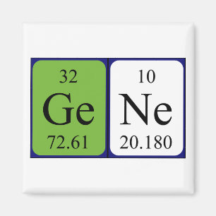 Générer un aimant de nom de table périodique