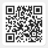 Générer un code QR - Stickers 20 simples (Devant)