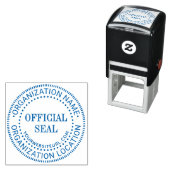 Generic Custom Officiële Seal Naam Locatie URL Zelfinktende Stempel (In situ)