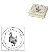 Generiek Boerderij Stempel met  afbeelding Hen (Gestempeld)