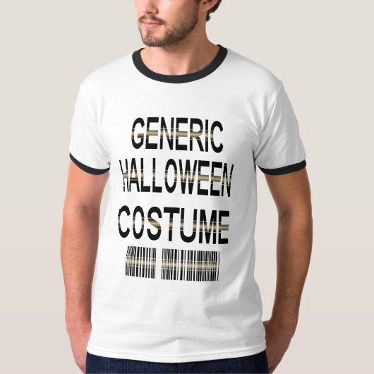 Generiek Halloween Costume Shirt (Voorkant)
