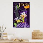 Generiek Halloween party poster (Keuken)