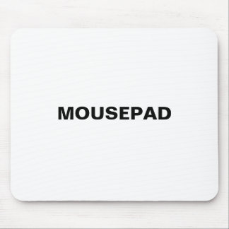 Generiek objectlabel muismat