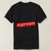 Generiek Supreem T-shirt (Design voorkant)