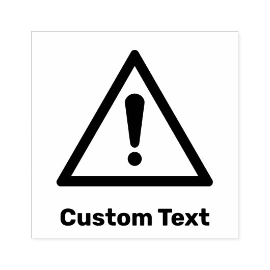 generiek waarschuwingsdriehoekssignaal 	rubberstempel (Afrduk)