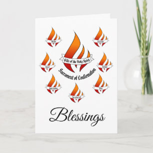 Generieke geschenken van de Heilige Geest bevestig Kaart