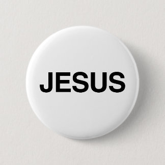 Generieke Jezus Ronde Button 5,7 Cm