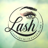 Generieke luxe wimper extensies Salon Spa Raamsticker (Vel 3)