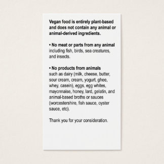 Generieke Restaurant Kaart