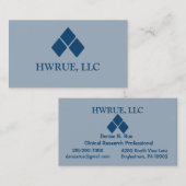 Générique professionnel de carte de visite (Devant / Derrière)