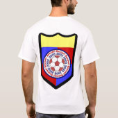 Generisch ontwerp van het voetbalteam voor 2005 t-shirt (Achterkant)