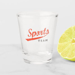 Generisch Sportteam Shot Glas