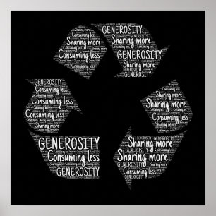 generosity-401403 VEROORZAAKT RECYLE FEELINGS ACTI Poster