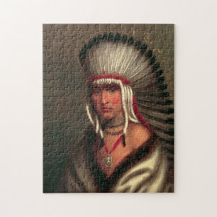 "Generous Chief" puzzel van koning
