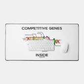 Gènes compétitifs dans l'Humour de réplication de  (Clavier et souris)