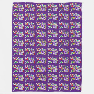 Genesblanket Fleece Deken