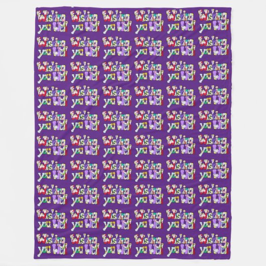Genesblanket Fleece Deken (Voorkant)