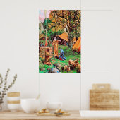 Genèse 12 Les promesses de Dieu à Abram poster (Cuisine)