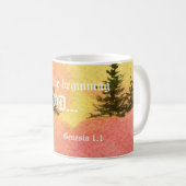 Genèse 1:1 Mug (Devant droit)