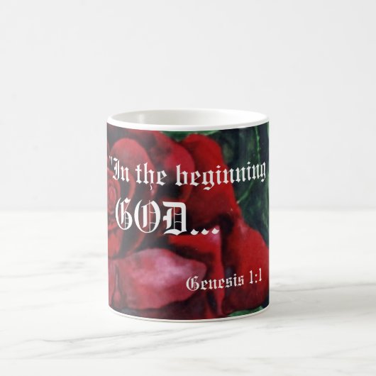 Genèse 1:1 Mug (Centre)