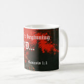 Genèse 1:1 Mug (Devant droit)