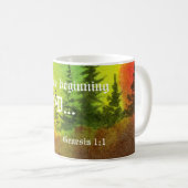 Genèse 1:1 Mug (Devant droit)