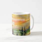 Genèse 1:1 Mug (Devant droit)