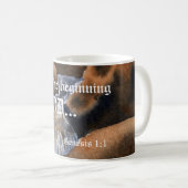 Genèse 1:1 Mug (Devant droit)