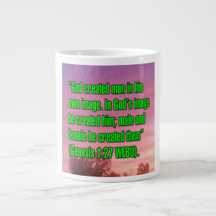 Genèse 1:27 WEBU Mug