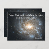 Genèse 1 3 Carte mémoire écriture (Devant / Derrière)