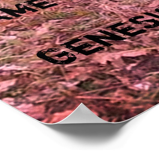 Genèse 27:3 Buck Poster (Coin)