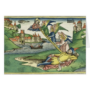 Genèse 28 l'échelle de 10 Jacob, de 'Nuremberg