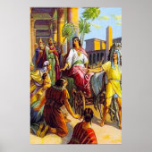 Genèse 41 Joseph devient une affiche de règle (Devant)