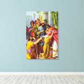 Genèse 45 Joseph Dit Qui Il Est Toile (Insitu (Plancher de Bois))