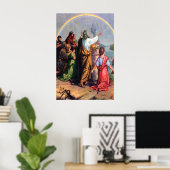 Genèse 8 Affiche de la promesse de Dieu à Noé (Bureau à domicile)