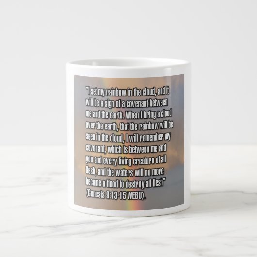 Genèse 9:13-15 WEBU Mug (Devant)