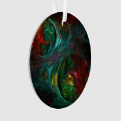 Genèse Nova Cercle en acrylique d'art Abstrait (devant)
