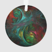 Genèse Nova Cercle en acrylique d'art Abstrait (dos)
