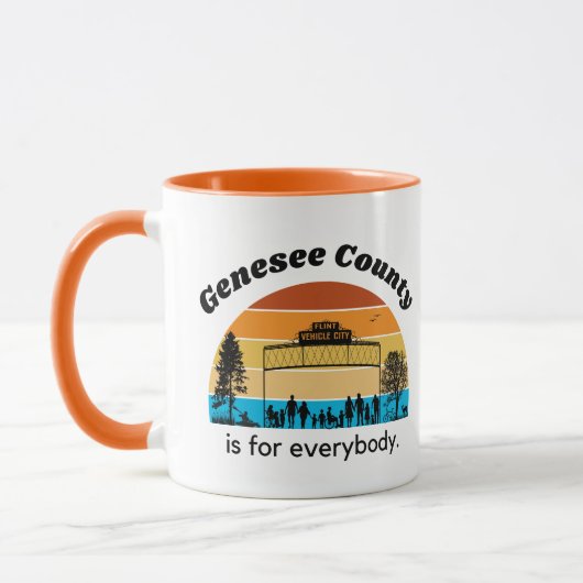 Genesee County is voor iedereen Mok (Links)