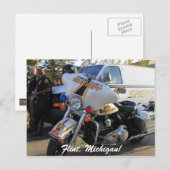 Genesee County Sherriff Briefkaart (Voorkant / Achterkant)