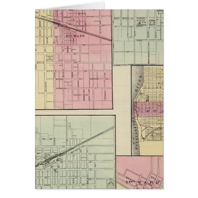Geneseo, Kewanee, Cambridge, Fulton et Morrison (Devant)