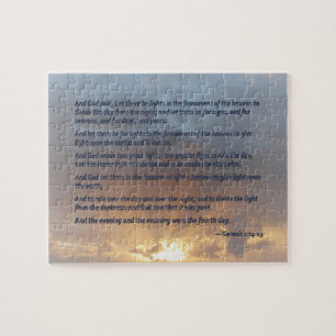 Genesis 1:14-19 ... Laat er licht zijn Legpuzzel