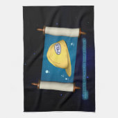 Genesis 1:1 - Bouw Theedoek (Verticaal)