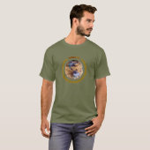 Genesis 1:1 In het begin creëerde God.. T-shirt (Voorkant volledig)