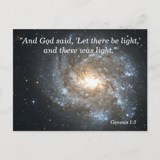 Genesis 1 3 Geheugen van de Schrift Kaart (Voorkant)