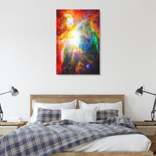 Genesis 1 In het begin Creëer God canvas (Insitu (Slaapkamer))