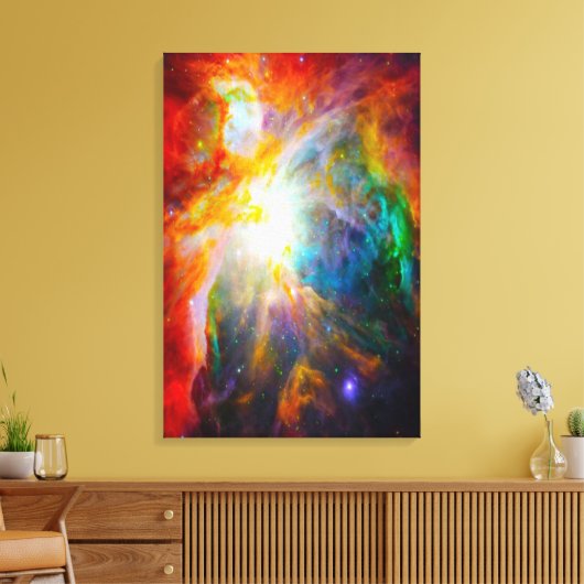 Genesis 1 In het begin Creëer God canvas (Insitu (Woonkamer))
