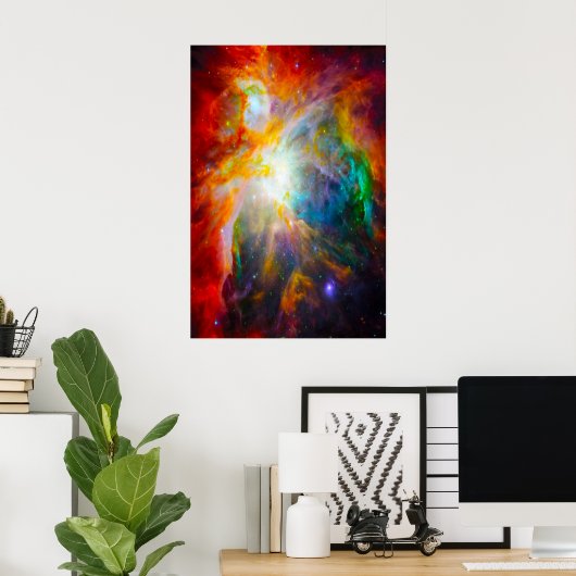 Genesis 1 In het poster Creëer in het begin (Thuiskantoor)
