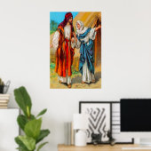 Genesis 27 Jacob en Rebekah Trick Isaac poster (Thuiskantoor)